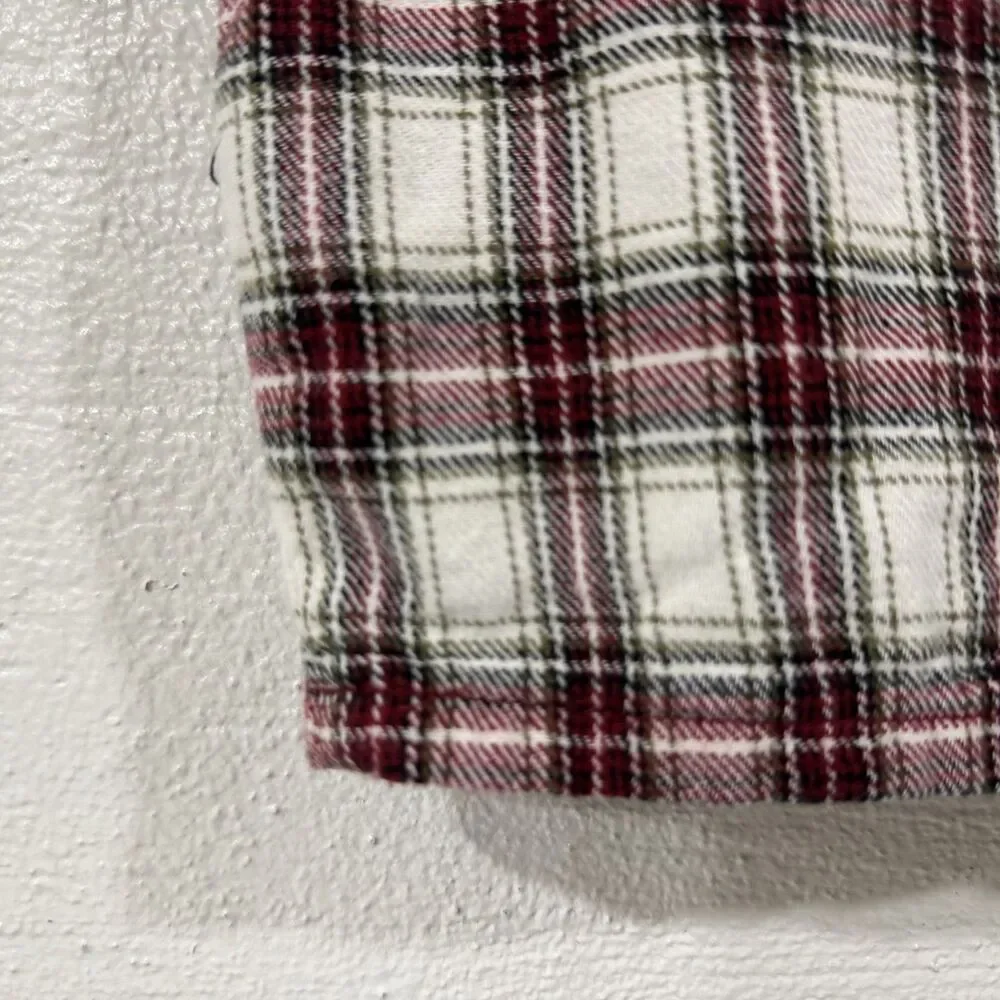 Art Class Skirt Girls XL 14/16 Plaid Red Black White Buckle Mini School Uniform